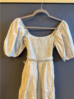 strappy linen midi dress Paradiso Strappy Linen Midi Dress main image 1